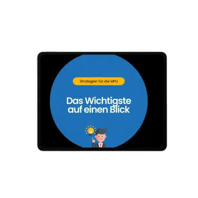 MPU online course on a tablet