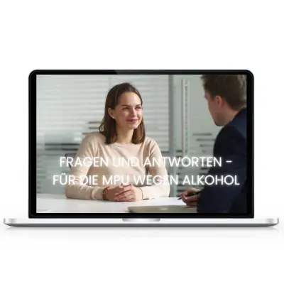 MPU course extract on a laptop